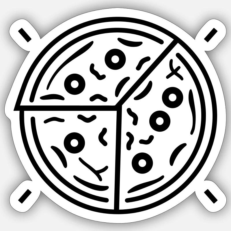 Sticker Größe S (10 x 10 cm) - 