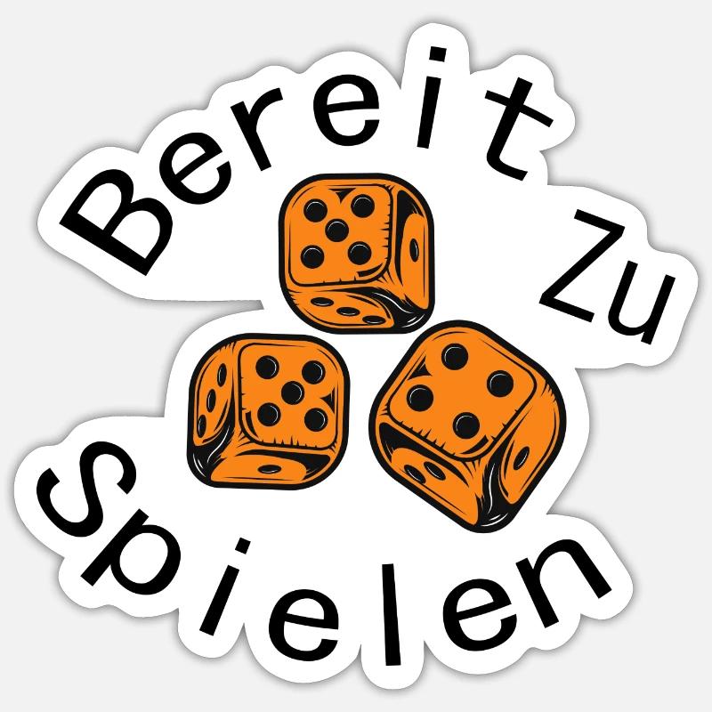 Sticker Größe S (10 x 10 cm) - 