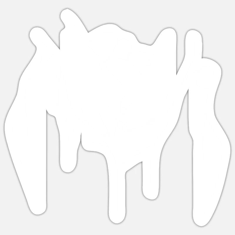 Sticker Größe S (10 x 10 cm) - 