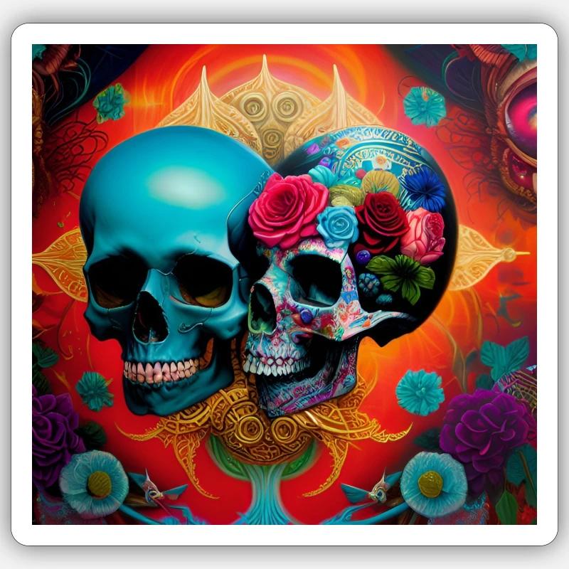 Sticker taille S (10 x 10 cm) - 