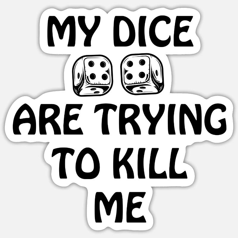 boardgame chess backgammon game night Sticker Größe S (10 x 10 cm)