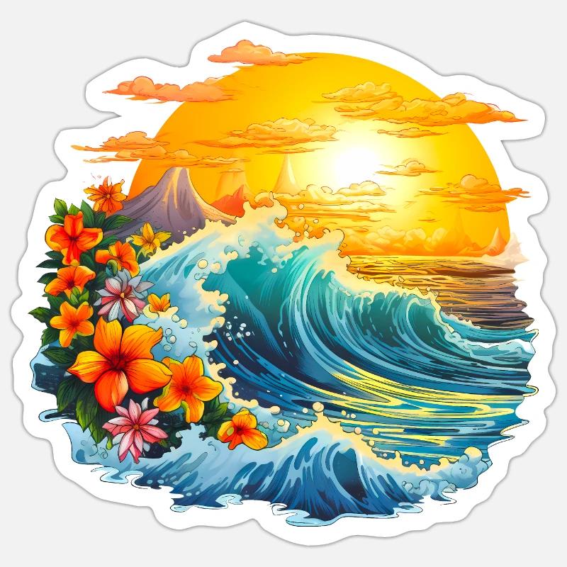 Sticker taille S (10 x 10 cm) - 