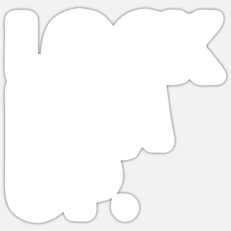 Sticker taille S (10 x 10 cm) - 