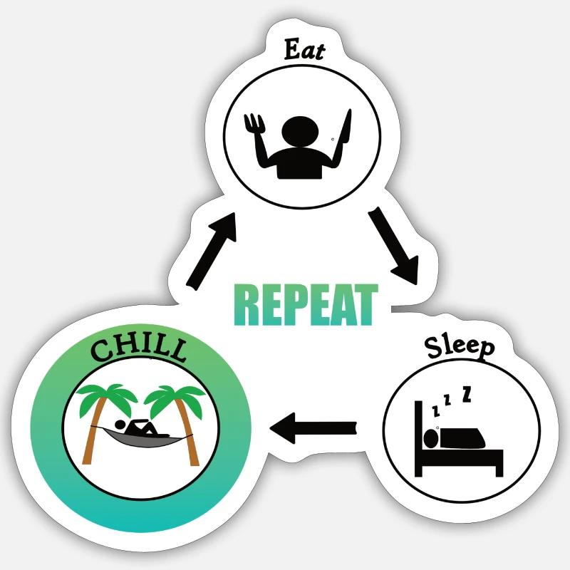 Sticker size S (10 x 10 cm) - 