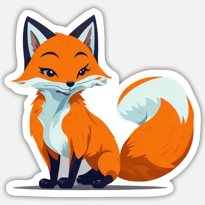 FOX DESIGN Sticker size S (10 x 10 cm)