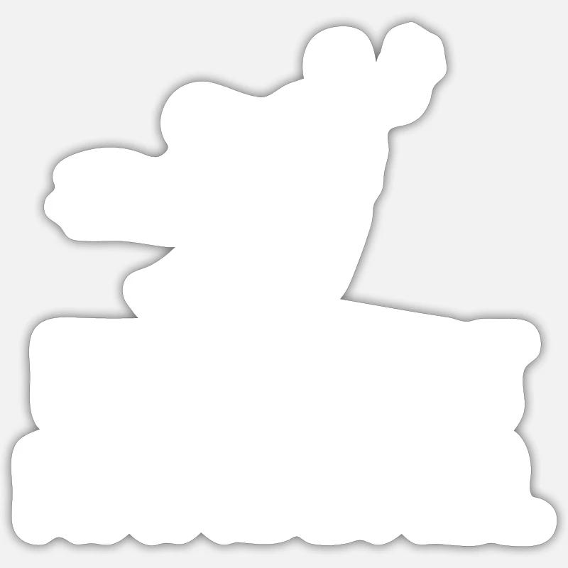 Sticker Größe S (10 x 10 cm) - 