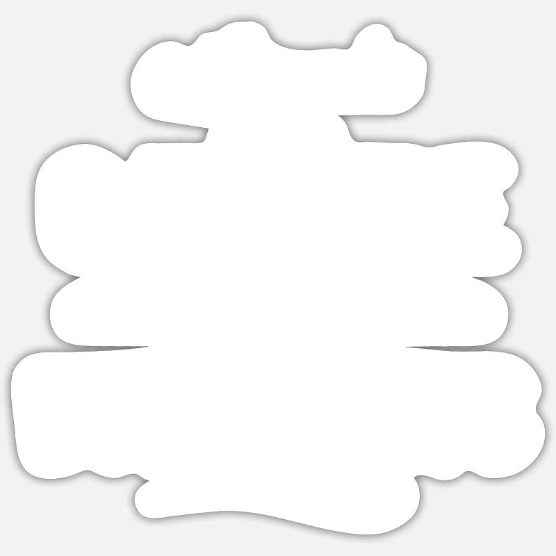 Dancing Dance Music - Sticker size S (10 x 10 cm) - white matte