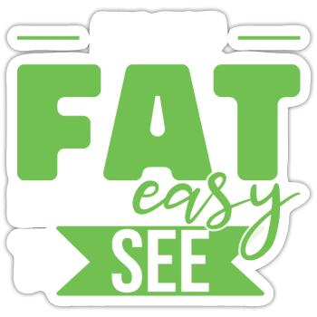 Drôle Papa Daddy Fête des pères - Sticker taille S (10 x 10 cm) - blanc mat - Devant