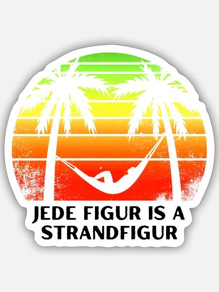 - Sticker Größe S (10 x 10 cm) - Mattweiß