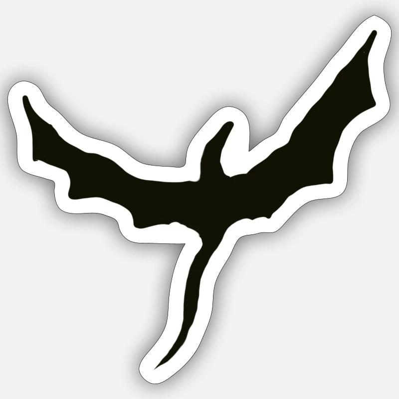 Drago the Dragon - Sticker size S (10 x 10 cm) - white matte