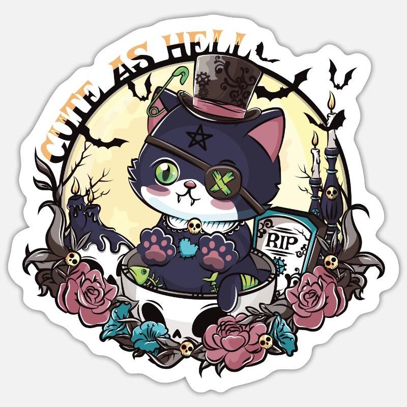 Sticker taille S (10 x 10 cm) - 