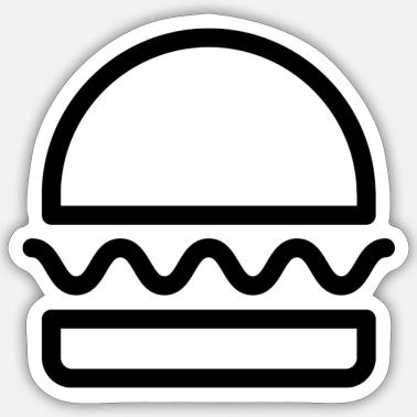 Burger Autocollant