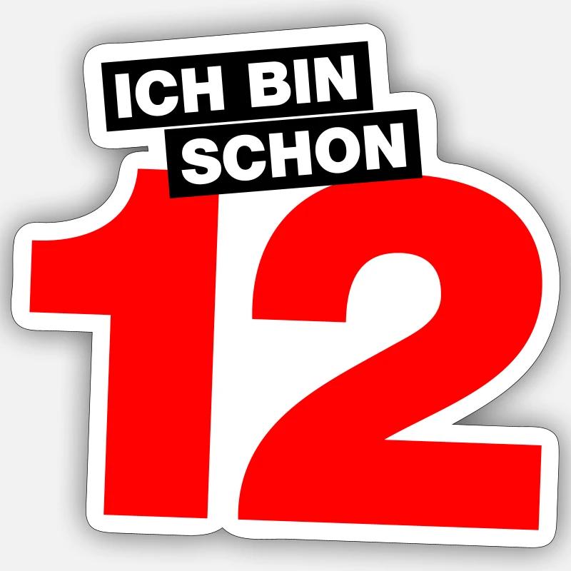 Sticker Größe S (10 x 10 cm) - 