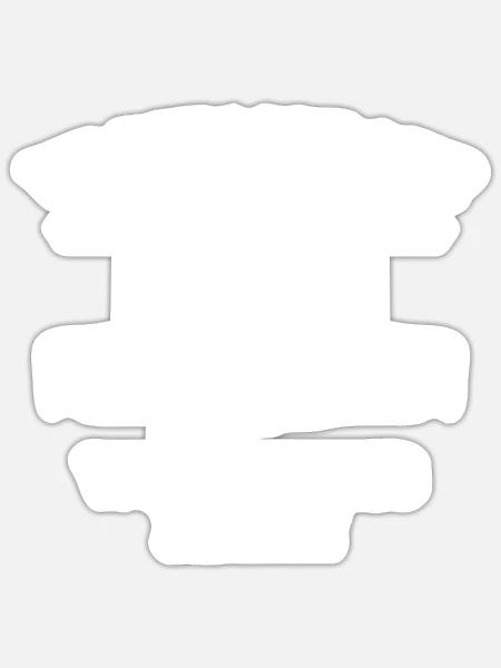 Warum ich mit Benzin fahre? Weil ich es kann - Sticker Größe S (10 x 10 cm) - Mattweiß