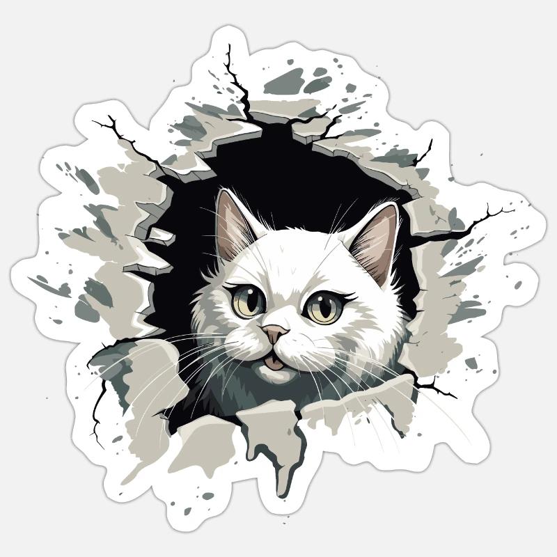 Sticker taille S (10 x 10 cm) - 