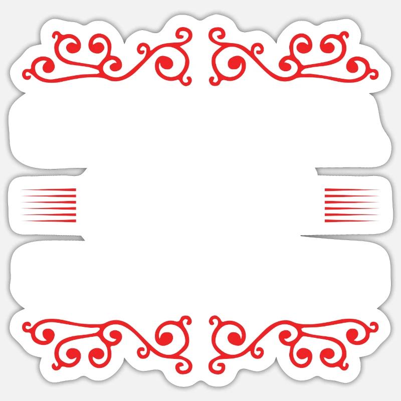 Sticker Größe S (10 x 10 cm) - 