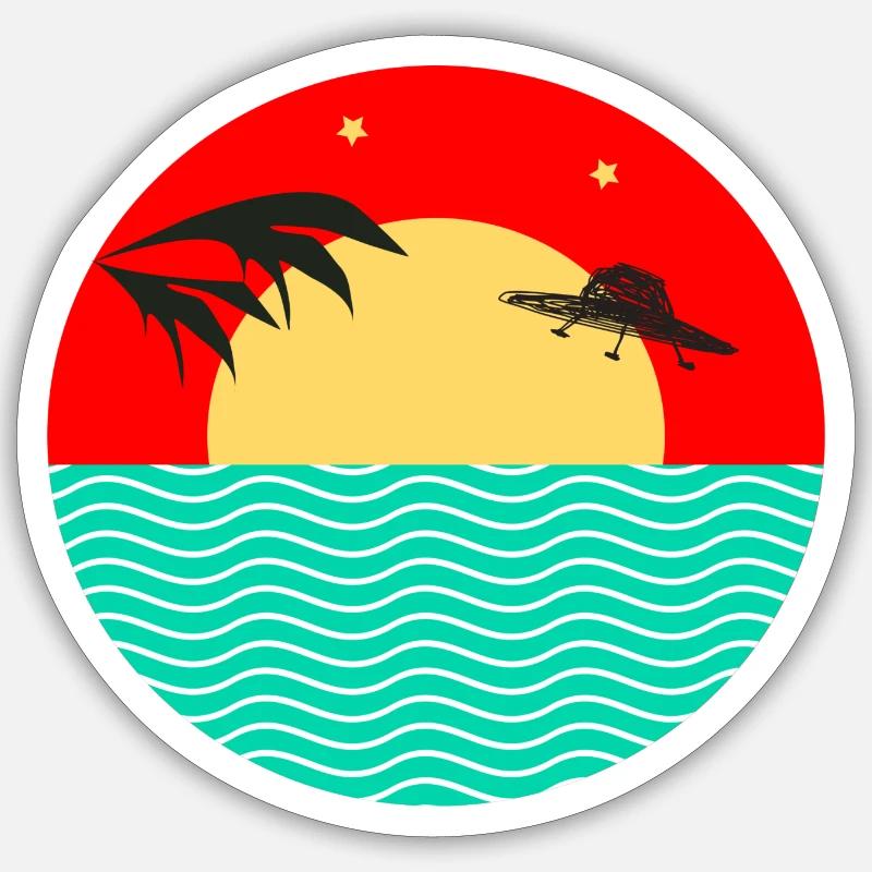 Sticker taille S (10 x 10 cm) - 