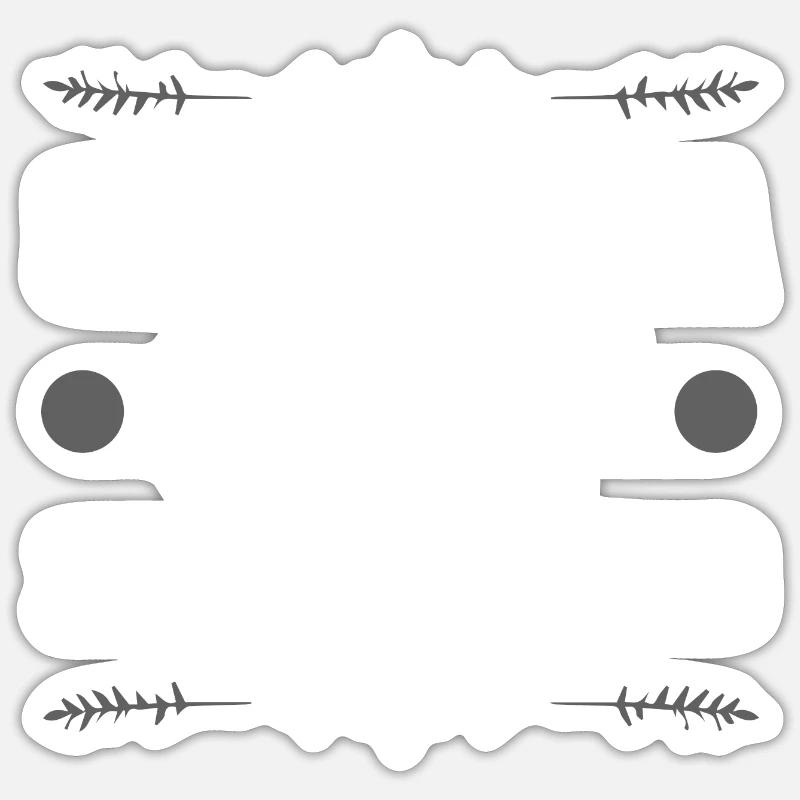 Sticker taille S (10 x 10 cm) - 