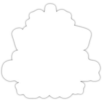 Une légende est née en octobre 2005 - Sticker taille S (10 x 10 cm) - blanc mat - Devant