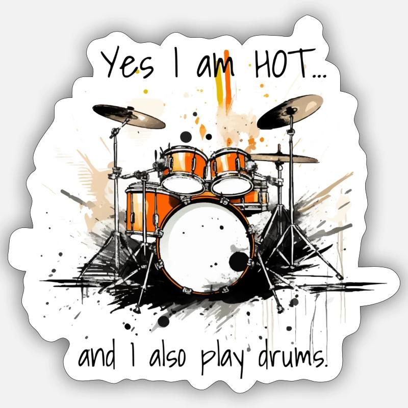 batterie - Sticker taille S (10 x 10 cm) - blanc mat