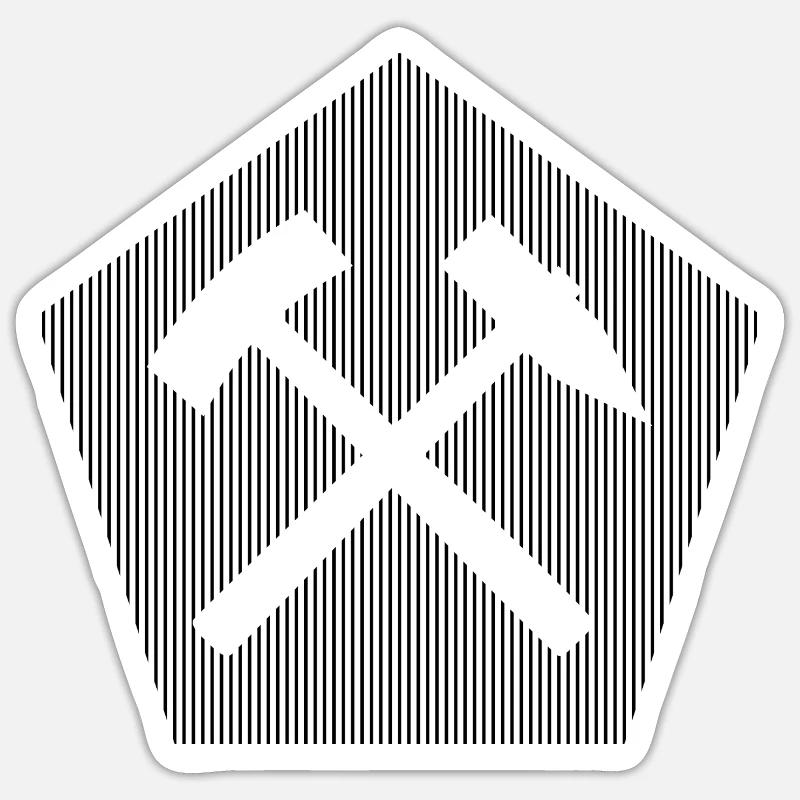 Sticker Größe S (10 x 10 cm) - 