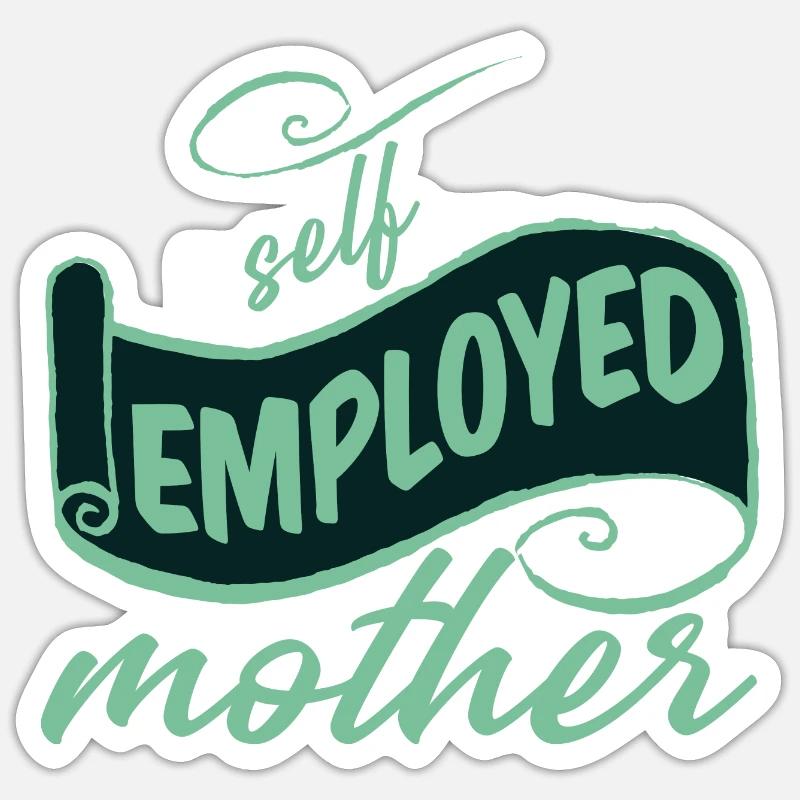 Mère indépendante 2 Sticker taille S (10 x 10 cm)