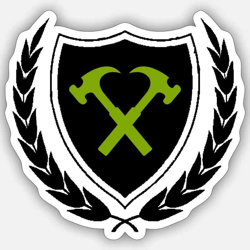 Sticker Größe S (10 x 10 cm) - 