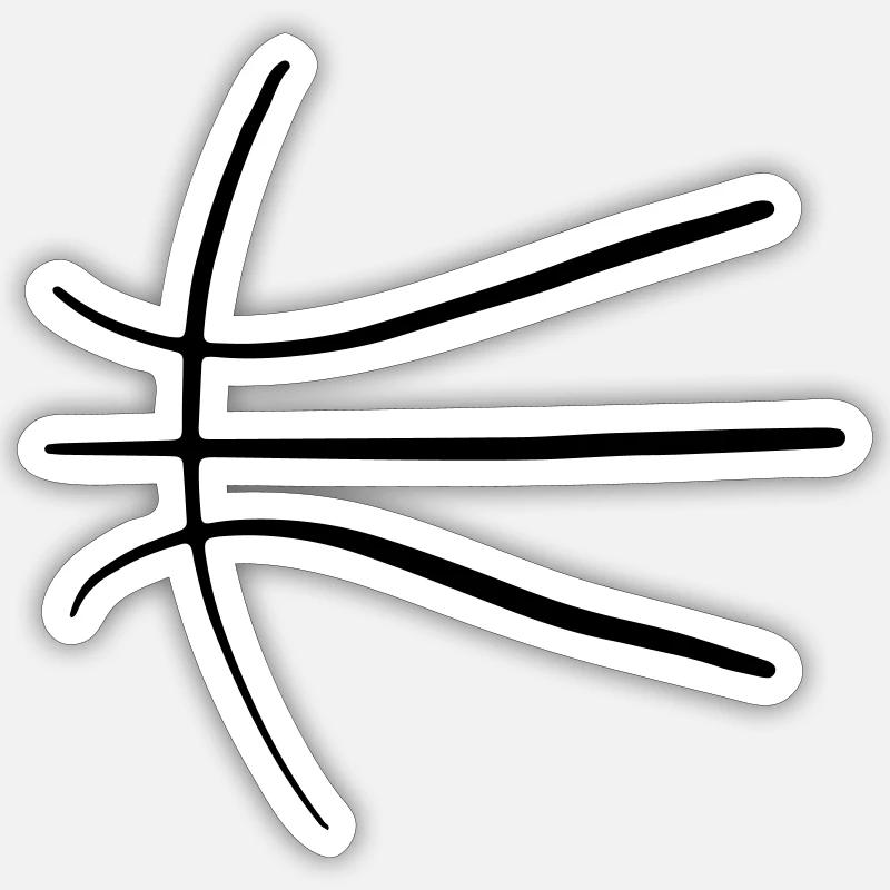 Sticker taille S (10 x 10 cm) - 