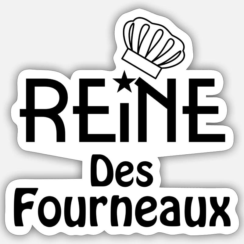 IDEE CADEAU NOEL - Sticker taille S (10 x 10 cm) - blanc mat
