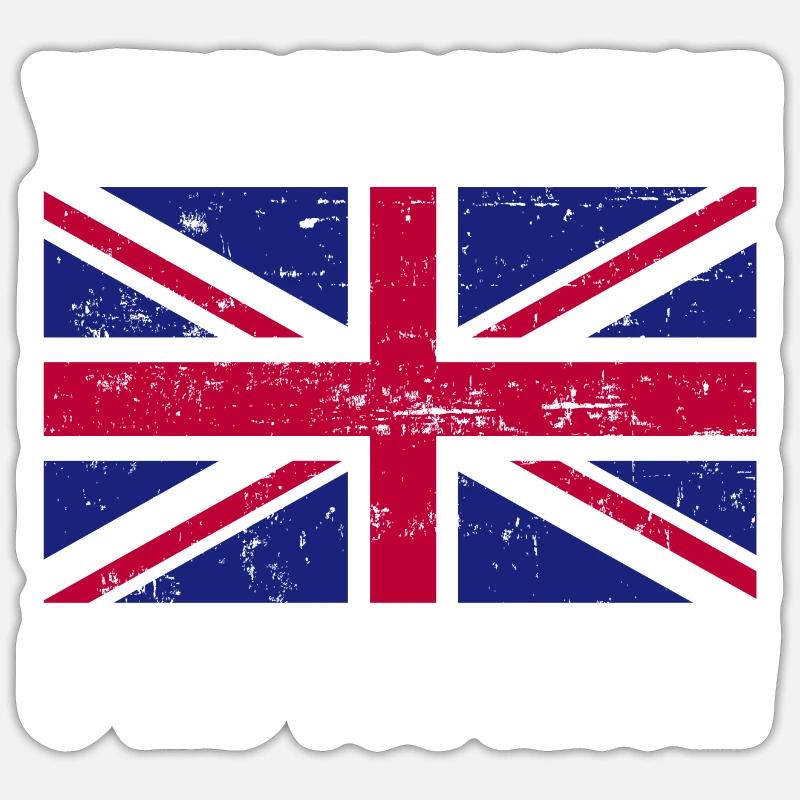 Yeah Im British How Would You Know Black Sticker size S (10 x 10 cm)