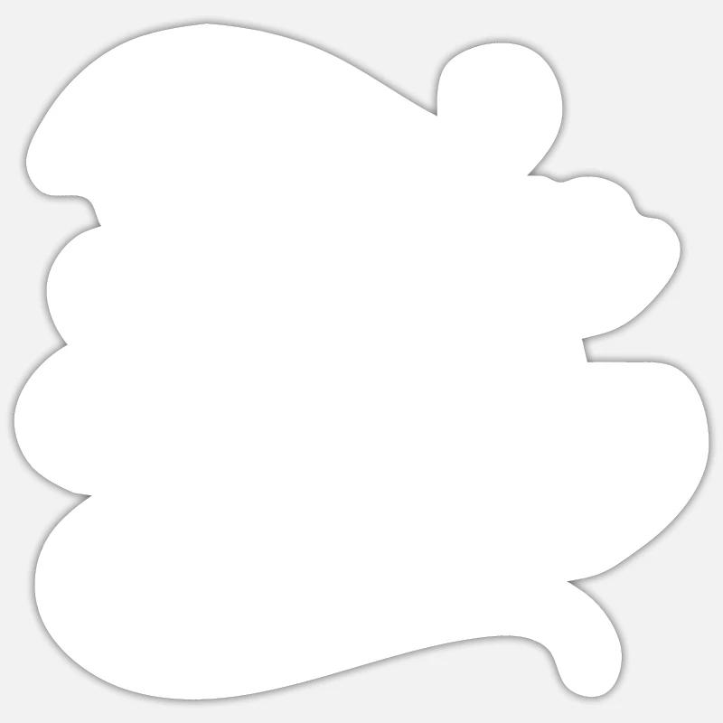 Dame du CDI Sticker taille S (10 x 10 cm)