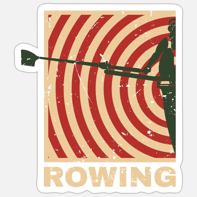 Aviron Sticker taille S (10 x 10 cm)