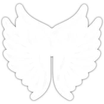 Modern Owl: Abstract, Minimalist Art - Sticker size S (10 x 10 cm) - white matte - Front