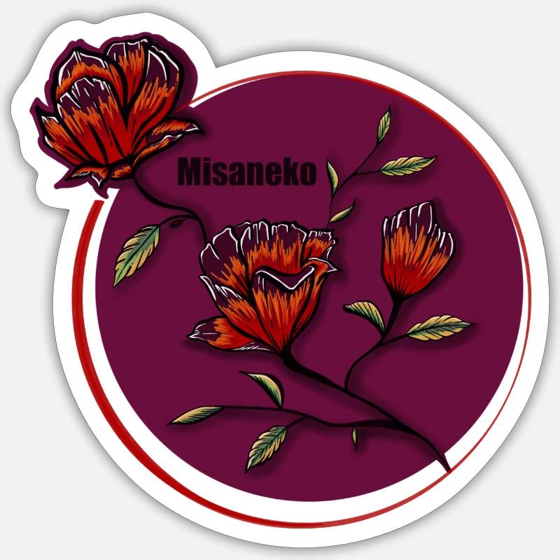 Wildblumen Sticker Größe S (10 x 10 cm)