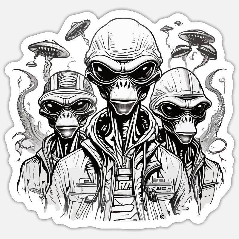 Sticker taille S (10 x 10 cm) - 