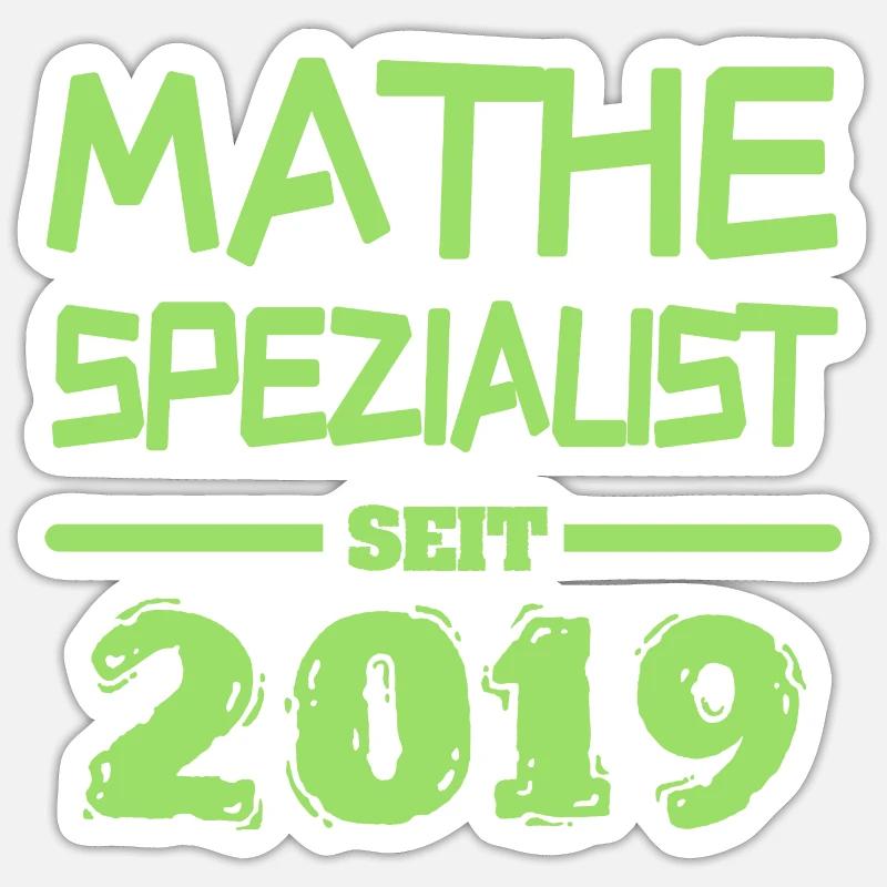 2019 - Sticker Größe S (10 x 10 cm) - Mattweiß