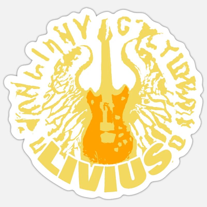 Cadeau pour Tite-Live - Sticker taille S (10 x 10 cm) - blanc mat