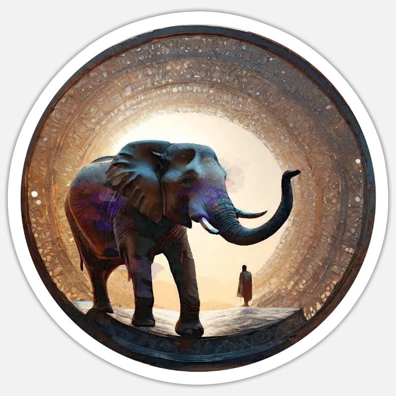 Sticker Größe S (10 x 10 cm) - 