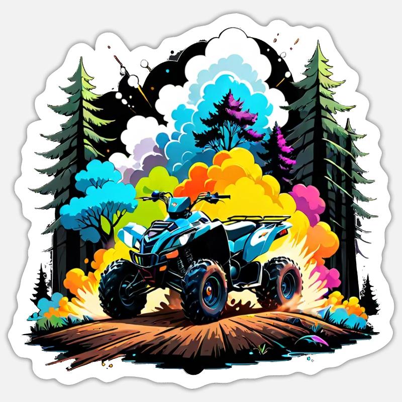 Sticker taille S (10 x 10 cm) - 