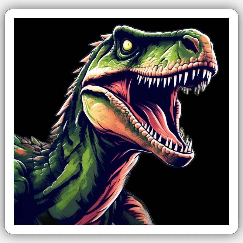 Raptor Sticker Größe S (10 x 10 cm)
