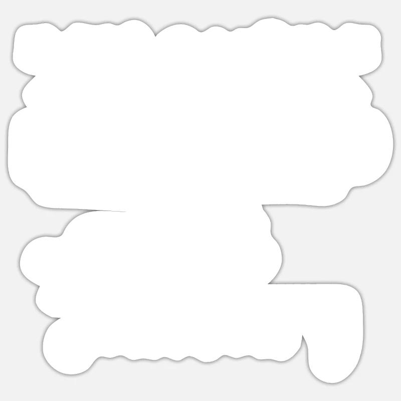 boys bundel up its january - Sticker taille S (10 x 10 cm) - blanc mat