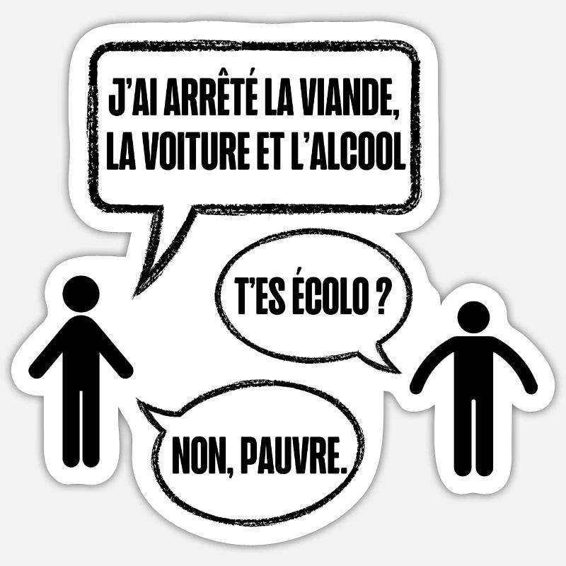 Sticker taille S (10 x 10 cm) - 