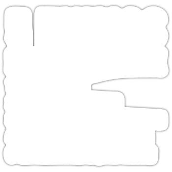 Sport 5 choses que je veux dans la vie Équitation - Sticker taille S (10 x 10 cm) - blanc mat - Devant