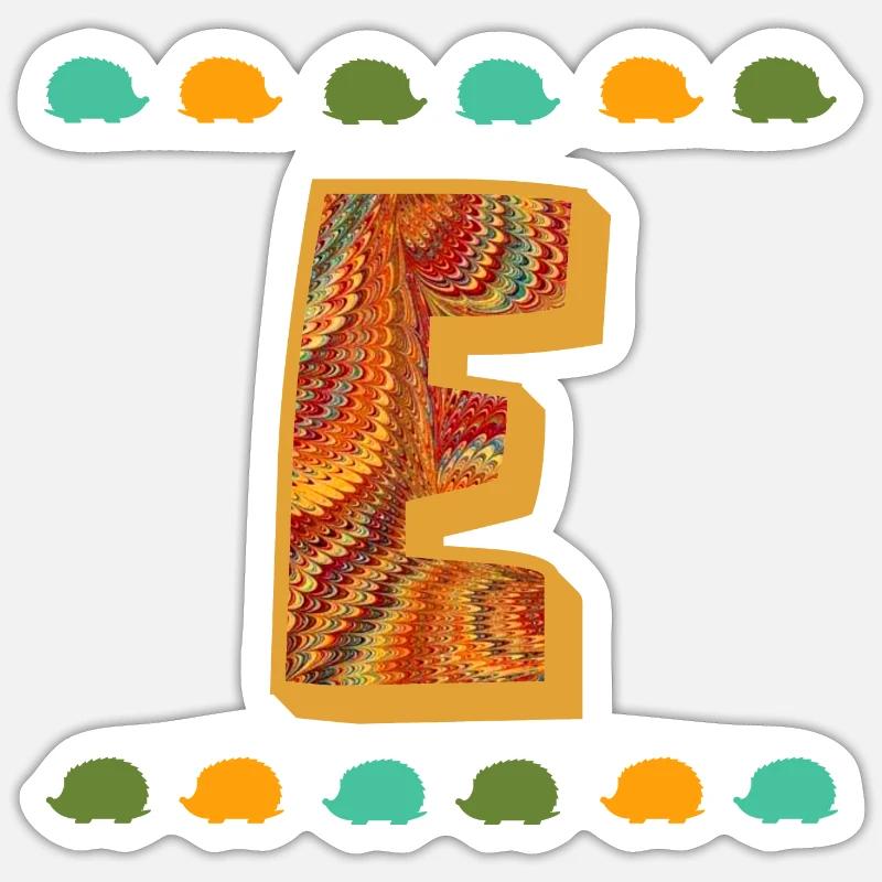 igel e 22 e Sticker Größe S (10 x 10 cm)