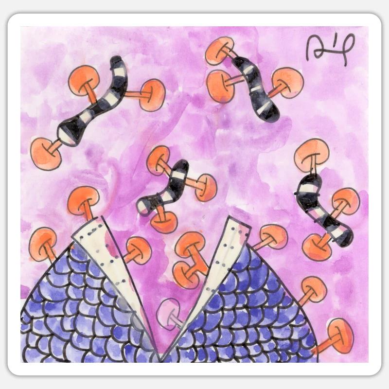 Confusion 20 Sticker size S (10 x 10 cm)