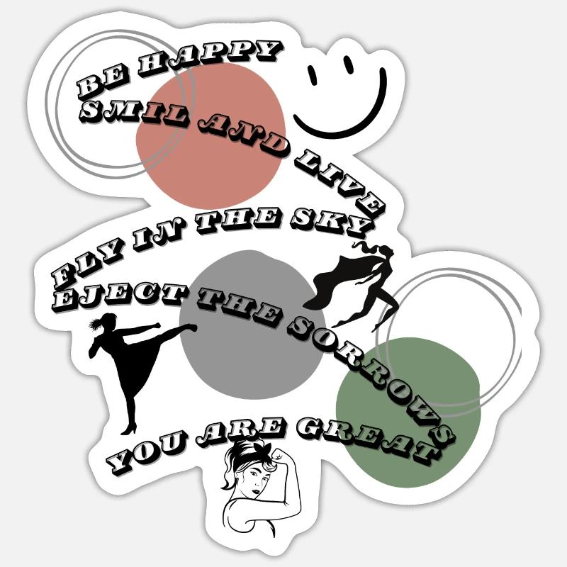 Sticker size S (10 x 10 cm) - 