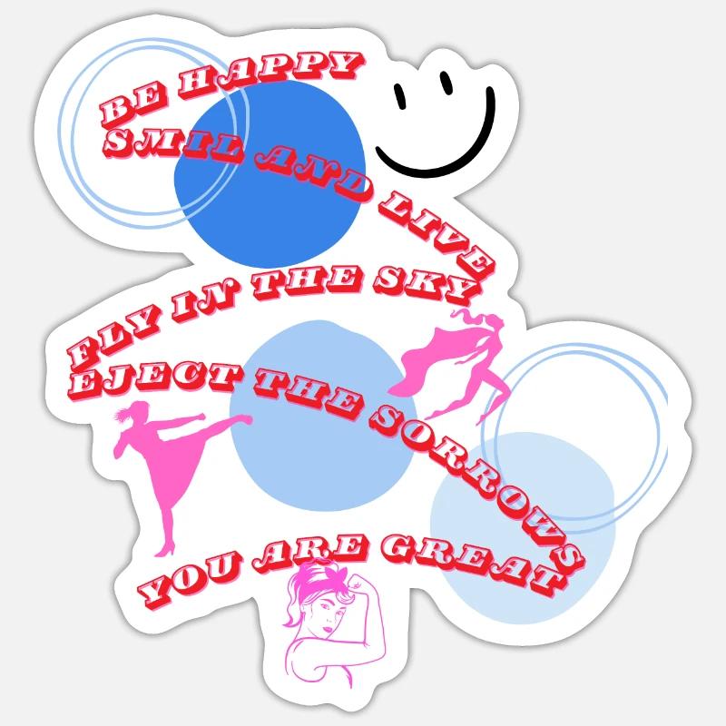 Sticker size S (10 x 10 cm) - 