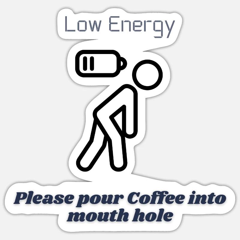 Please give me Coffee Sticker size S (10 x 10 cm)