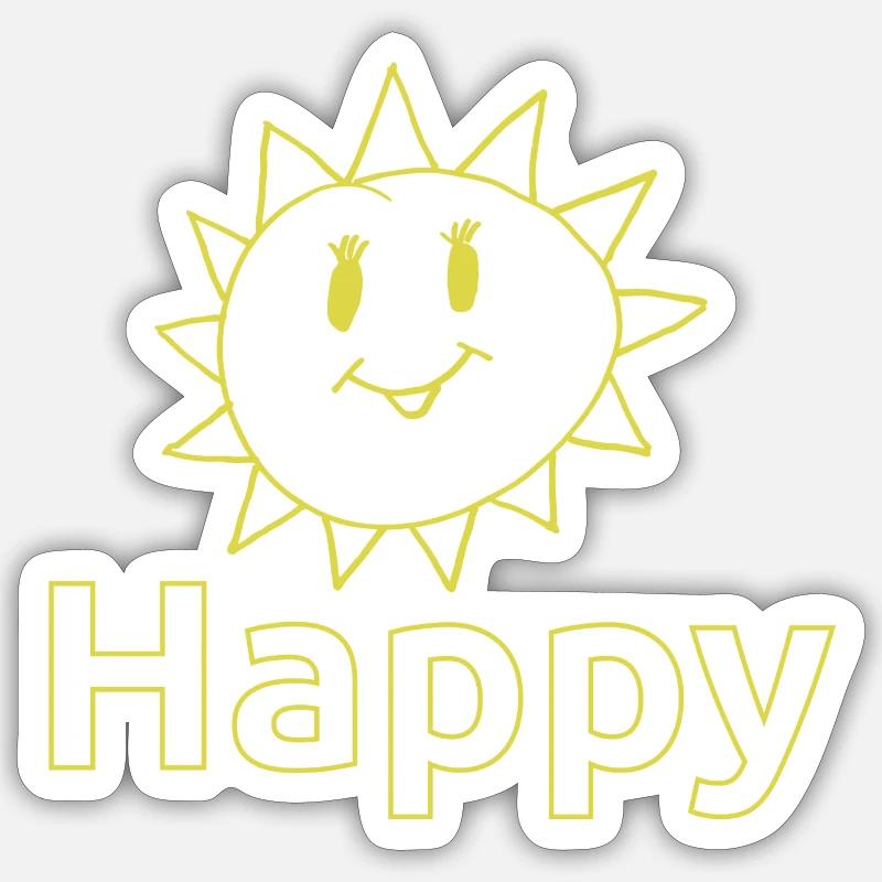 Sticker Größe S (10 x 10 cm) - 