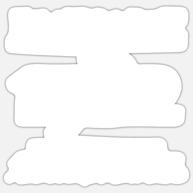 1982 - 42e anniversaire légendaire - Sticker taille S (10 x 10 cm) - blanc mat